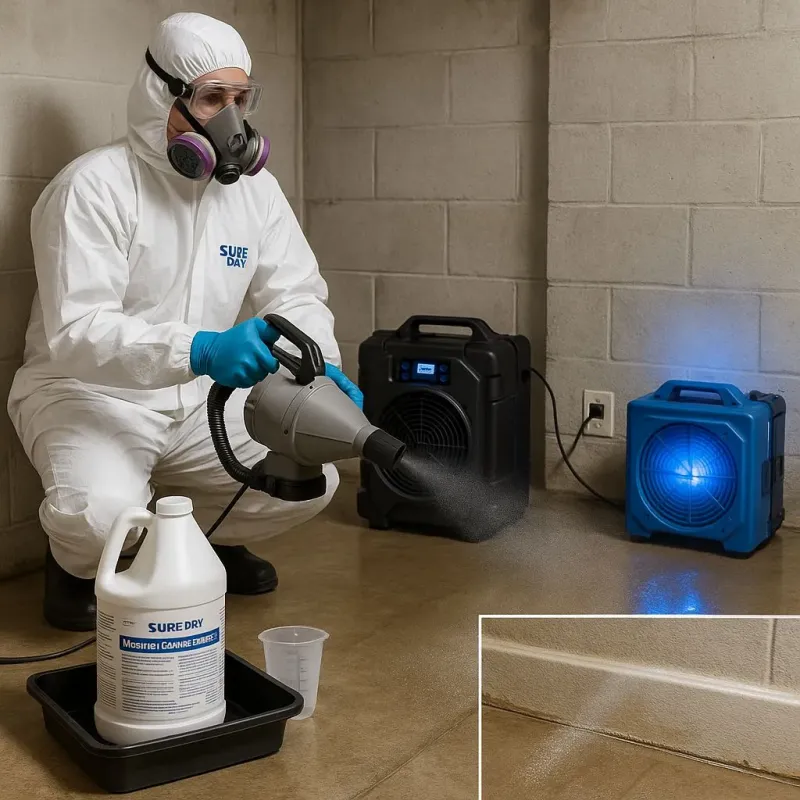 Sanitization and Odor Removal process in Tolland County, CT