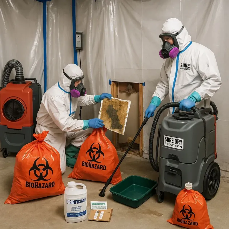 Contaminated Water Handling Protocols process in Tolland County, CT