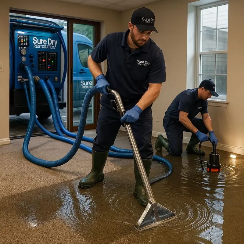 Water Extraction and Removal process in Tolland County, CT